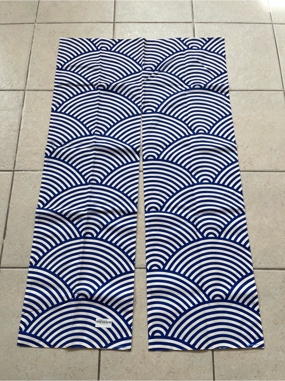 Japanese Style Doorway Curtain 33" Width x 56" Long